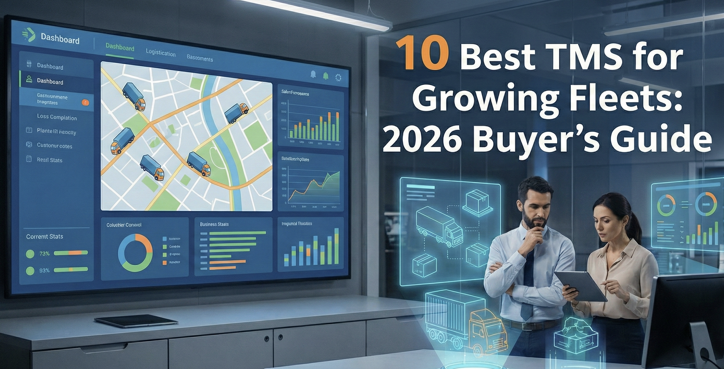 10 Best Trucking Management Software (TMS) for Growing Fleets: 2026 Buyer’s Guide