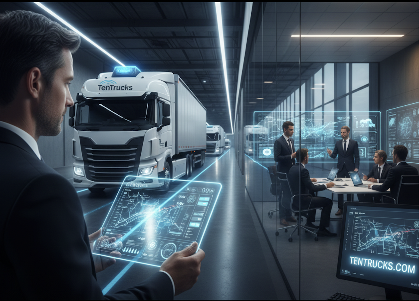 AI in Trucking: What’s Real vs. What’s Hype in 2026 - Tentrucks | TenTrucks